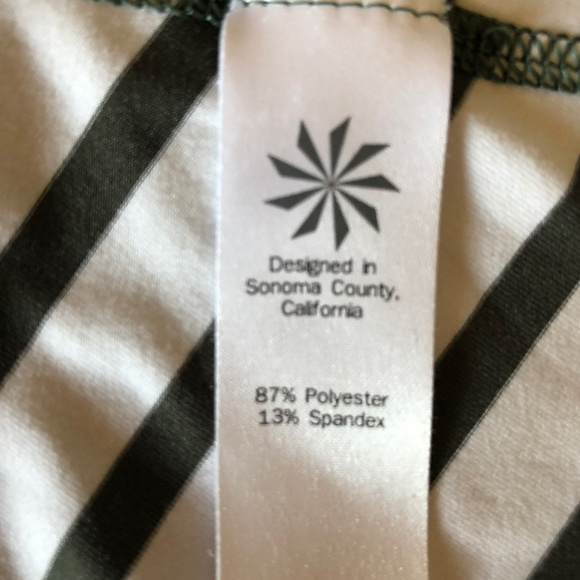 Athleta Tank, Black & white striped, size s - Picture 7 of 8